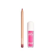 KYLIE GLOSSY LIP KIT CANDY PINK